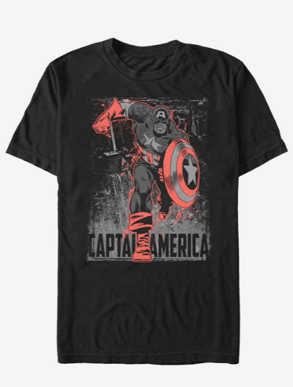 captain america shadow box